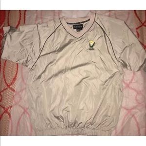 Footjoy THE ISLAND BeigePullover VNeck Windbreaker